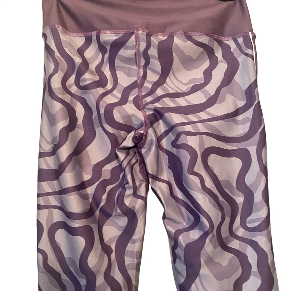 Under Armour Purple Patterned Compression Leggings - image 5